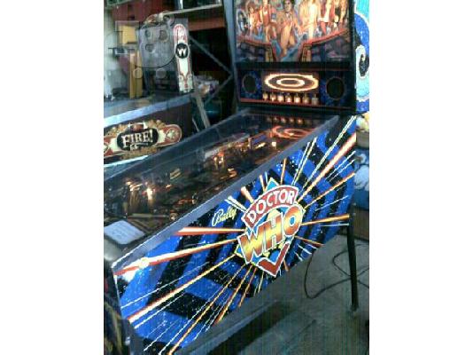 FLIPER ΦΛΙΠΕΡ PINBALL φλιπερακι doctor who